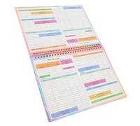 Luxshiny B5 Financial Ledger Notebook with Undated Weekly Planner Sheets and Portable Design, Budget Tracker and Expense Log Book for Personal Finance at Home