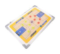 Luxshiny Basketball Coaching Tool with Aluminum Alloy Frame and PVC Plastic Surface, Lightweight Basketball Play Drawing Board for Coaching Scenarios and Game Analysis, Enhanced Feedback