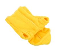 Luxshiny Bearded Dragon Hoodie Cotton Reptile Clothes for Small Lizards Pet Apparel Yellow Hooded Outfit for Bearded Lizards Birthday Party Costume