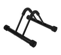 Luxshiny Bike Floor Stand Rack for Vertical Bike Storage with Carbon Steel Thickened Structure Stable Support and Space Saving Design in Home or Small Apartments