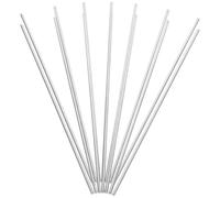 Luxshiny Blocking Board Pins Stainless Steel 12Pcs 7.86Inch Solid Rods for Crochet Board Artistic Creations