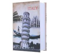 Luxshiny Book Safe Box Coin Holder Combination Lock Realistic Book-Shape Storage Suitable for Office and Home with Multiple Security Measures