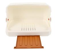 Luxshiny Bottle Storage Box Bottle Drying Rack Kitchen Draining Box Water Cup Organizer Tableware Container