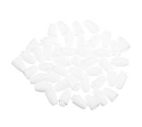 Luxshiny Breakaway Clasp Bead Barrel Connectors Sturdy Plastic 50 Pieces for Lanyard Necklace Bracelet DIY Jewelry Making Suitable for Craft Projects