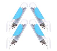 Luxshiny Butterfly Pinning Needles to Securely Hold Specimens 4 Boxes Stainless Steel with Bottles Portable Packaging for Insect Specimens for Entomology Studies and Fieldwork