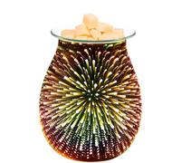 Luxshiny Candle Wax Warmer Light Temperature Scented Wax Melting Burner for Home Decoration Night Light Uk for Friends Family