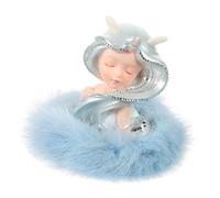 Luxshiny Car Aromatherapy Ornament Base Beautiful Angel Design for Car Decor Fragrance Durable Materials Enhances Interior Style for Any Vehicle