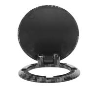 Luxshiny Carbon Fiber Start Stop Button Cover for Car Engine Start Button Protection with Easy Installation and Stylish Cap Design, Prevents Accidental Activation, for Vehicle Interior