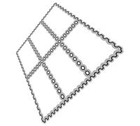 Luxshiny Carbon Steel Cutting Die for Stamps Flower Shape Smooth Polished Not Easy to Deform DIY Craft Materials for Teens