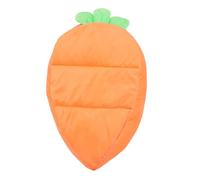 Luxshiny Carrot Shape Small Animal Bed for Rabbits and Small Dogs with Comfortable Design Can Be Opened for Easy Access Indoor Relaxing and Warm Place for Pets Random Random Color