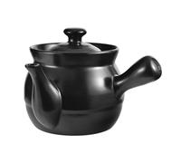 Luxshiny Ceramic Medicine Pot and Smooth Design for Stew Soup with Heat Insulation 2.2l Multi-Purpose Cooking Kettle and Traditional Chinese Medicine Preparation