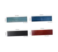 Luxshiny Ceramics Sushi Tray Rectangular Japanese Style Serving Dish for Home Restaurant Blue Sashimi Plate Practical Snack Platter for Family and Hotel Use