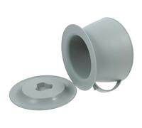 Luxshiny Chamber Pot for Adults with Lid, 1.5l Green Plastic Spittoon, Reusable and Easy to Clean, for Family Use and Potty Training Urinal Needs