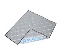 Luxshiny Chest Freezer Cover 39x27.5inch Double Sided Waterproof Polyester Insulated Refrigerator Cover for Outdoor Use Minimizing Power Consumption Universal Fit
