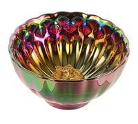 Luxshiny Chinese Ceramic Teacups Traditional Kung Fu Tea Cup Silver Plated Peacock Design Porcelain Home Tea Cup Elegant Sunflower Pattern Decorative Drinking for Office and Daily Use