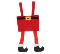 Luxshiny Christmas Party Bag with Handles Red Square Tote for Boy Girl Holiday Goodie Candy Bags Versatile Design for Family Gatherings and Events for Festive Gifting
