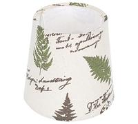 Luxshiny Coffee Fabric Lampshade for E14 Base | Elegant Dustproof Design | Compact 5.9"X5.5"X4.3" | Easy Installation | Suitable for Table Lamps, Floor Lamps, Bedroom, Living Room DéCor