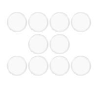 Luxshiny Coin Capsules 10Pcs Round Plastic Holder for 65Mm/2.56" Medals, Airtight Storage Box for Collector Display and Souvenir Presentation