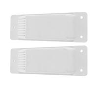 Luxshiny Container 2pcs for Shipping Containers, with Enhanced Ventilation and Heat Dissipation Design Air Vent Covers White Plastic Side Vents Suitable for Transportation Industry