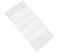 Luxshiny Credit Card Document Sleeves 5 Pack Plastic Sleeves Waterproof Hard Case Id Badge Holder for Office Travel and Everyday Use