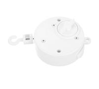 Luxshiny Crib Rotating Musical Bed Bell Wind up Crib Hanging Plaything Accessory for Boy Girl and Nursery Travel Cot Mobiles