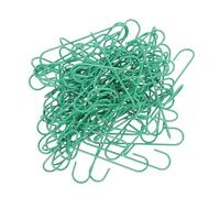 Luxshiny Decorative Hooks 100pcs Iron Christmas Tree Hooks for Baubles | Green, Lightweight, Portable, Not Easy to Deform, for Christmas Party Tree Ornaments and Balls Display
