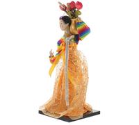 Luxshiny Delicate Korean Hanbok Doll Soft Made of Silk Cloth with Fine Workmanship, Creative Desktop Decoration Suitable for Bedroom and Public Places, Premium Collectible