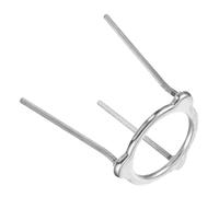 Luxshiny Detachable Alcohol Lamp Tripod Holder Chemistry Experiment Lab Stand Burner Support Tripod for Laboratory Supplies and Chemistry Experiments