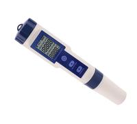 Luxshiny Digital Salinity Tester Pen Plastic Material, Includes 3 X LR44 Batteries product accessories with Accurate and Fast Response for Water Suitable for Aquaculture and Swimming Pool