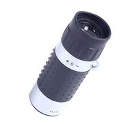 Luxshiny Distance Measurement Monocular Magnification Telescope Portable Plastic Single-tube Telescope Short Time Distance Measurement for Golfing Outdoor Use Black White