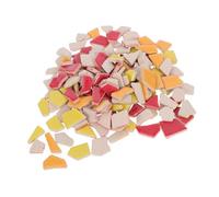 Luxshiny DIY Mosaic Ceramic Tiles Tiny Porcelain Pieces and Distinctive Textured Irregular Fragments for Artistic Home Decoration