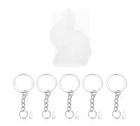 Luxshiny DIY Silicone Molds for Keychain Ornaments, 3D Octopus Tentacle Mold for Resin Art and Craft Projects