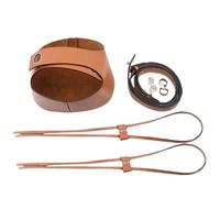 Luxshiny DIY Woven Bucket Bag Making Kit with Leather Material, Practical Handmade Shoulder Bag Supplies for Crafting Stylish and Beautiful Pouch Accessories