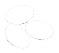 Luxshiny Door Boot Spring Clamp 3Pcs Steel Washer Replacement Parts with Temperature Resistant Seal for Washing Machine Door Gasket Suitable for Front Loaders