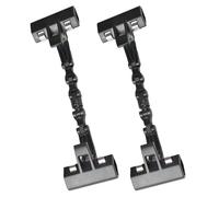 Luxshiny Double Head Drafting Board Clip and Sketchpad Clip, Adjustable Rotating Dual-Head Clamp with Flexible Holders, Sturdy Metal Construction for Artists and Studio Use, for Easels and