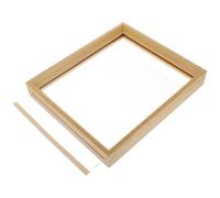 Luxshiny Double Sided Acrylic Photo Picture Frame 7 Inch and A4 Size with Wide Application for Displaying Pressed Flowers and Artwork, Simple Style DIY Decorative Frame for Home Wall