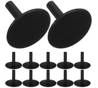 Luxshiny Duck Holder Paste No Trace for Car Dashboard Black 20pcs Plastic with Double-sided Tape, Multifunctional Display Stand Suitable for Rubber Ducks on Roof and Hood