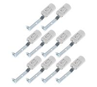 Luxshiny E14 Lamp Holder Light Socket 10Pcs White Bracket 100Mm - Candle Bulb Socket for Pendant Lights and Ceiling Fixtures