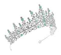 Luxshiny Effect Bride and Headband Rhinestone with Crystal, Metal Headpiece Enhancing Appearance Dazzling for Wedding Occasions