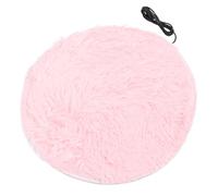 Luxshiny Electric Heating Pad for Pets USB Heated Dog Bed with Soft Plush Design and Leather Cloth Material Keeps Pets Warm during Winter Heating Mat for Cats and Dogs