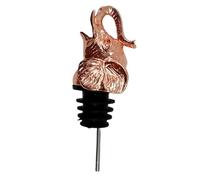 Luxshiny Elephant Wine Pourer and Stopper Creative Rose Gold Bottle Caps for Home and Party Use Fun Design for Wine Any Occasion