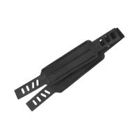 Luxshiny Exercise Bike Pedal Straps Plastic Adjustable Footrest Straps Black Replacement Missing or Broken for Bicycle and Mountain Bike Home Gym Class