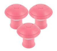 Luxshiny Face Jaw Exerciser 3pcs Set V Shape Face Lifting Double Chin Remover Neck Exerciser Facial Yoga Tool for Skin Firming and Wrinkle Reduction in Pink