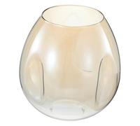 Luxshiny Glass Globe Lamp Shade, Modern Clear Lampshade Glass Light Shade Lighting Fixture Replacement for Table Floor Lamp Chandelier Ceiling Light Bedside 5CM