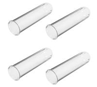 Luxshiny Glass Test Tube Vase Propagation Tubes for Hydroponic Plants Home Office Use Sturdy Glass Planter Accessories Modern Terrarium Container