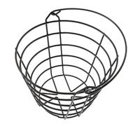 Luxshiny Golf Storage Basket Large Capacity Iron Material Metal Wire Organizer with Handle Holds about 50 Golf Convenient and Clean Random Color