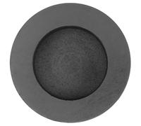 Luxshiny Graphite Oil Trough 2.4ml Round Graphite Melting Crucible Heat-Resistant Extended Service Life Black Crucible Furnace for Casting and Laboratory Use