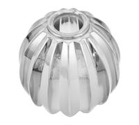 Luxshiny Grey Tulip Glass Lampshade Replacement with Hole Thick Heavy Glass Shade for Wall Sconces Pendant Lights Ceiling Fixtures Smooth Edges and Easy to Clean Cover