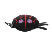 Luxshiny Halloween Catnip Plush Spider Shaped Lightweight Interactive Cat for Indoor Cats and Kittens Unique Black Plush Bite-resistant Self-playing Chew