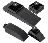 Luxshiny Hand-held Sanding Block for Efficient Sanding Action on Metal and Plastic Surfaces, Plastic Material with Flat Design, for DIY Project and Hard-to-Reach Areas